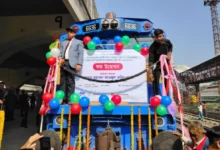 Train for Dhaka to Khulna by Padma opened