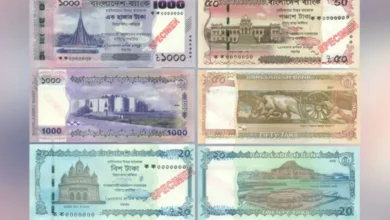 ২০, ৫০ ও ১০০০ টাকার নতুন নোট আসছে ১ জুন