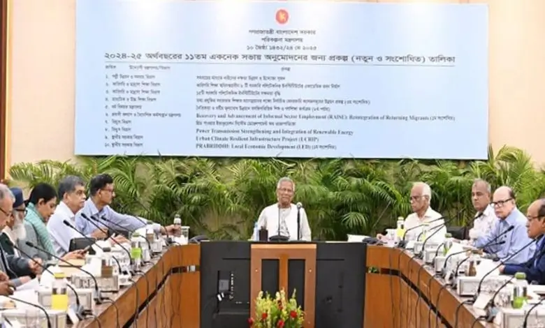 একনেক সভায় ১০টি উন্নয়ন প্রকল্প অনুমোদন