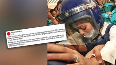 নুসরাত ফারিয়ার গ্রেপ্তার ‘হাসিনা স্টাইলে মনোযোগ ডাইভারশন’