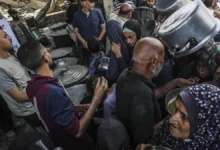 যদি ভাগ্যবান হয় তাহলে প্রতিদিন এক বেলা খাবার পাবে গাজাবাসী
