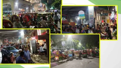মেট্রো স্টেশনের সামনে অটোরিকশার অবৈধ সাম্রাজ্য