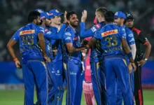 রাজস্থানকে ১০০ রানে হারিয়ে পয়েন্ট টেবিলের শীর্ষে মুম্বাই