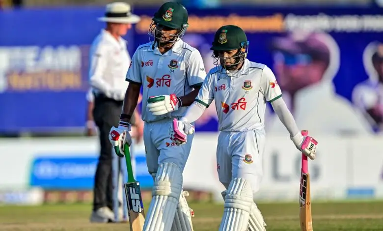 নতুন অধ্যায়ে মুশফিক-শান্তের ছন্দ, রোমাঞ্চকর গল টেস্টের চতুর্থ দিন