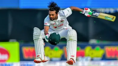 নাজমুল হোসেন শান্তের ১৯ মাস পর তুমুল সেঞ্চুরি।