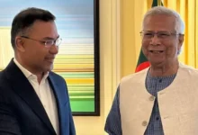 মুহাম্মদ ইউনূস ও তারেক রহমানের মধ্যে লন্ডনে বৈঠক শুরু