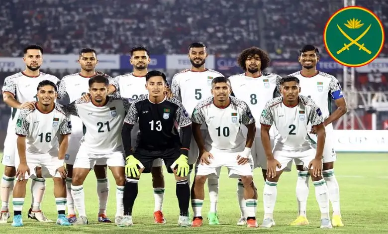 সেনাবাহিনী জাতীয় ফুটবল দলকে ধন্যবাদ জানাল