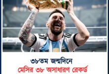 ৩৮তম জন্মদিনে মেসির ৩৮ অসাধারণ রেকর্ড
