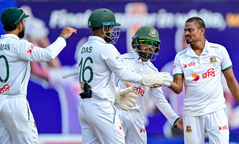 প্রথম টেস্টে লঙ্কানদের বিরুদ্ধে টাইগারদের ড্র
