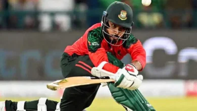 পাকিস্তানকে ১৯৭ রানের টার্গেট দিলো বাংলাদেশ