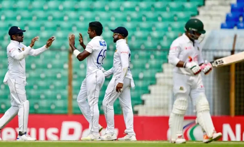 বাংলাদেশের বিপক্ষে টেস্ট সিরিজের দল ঘোষণা শ্রীলঙ্কার