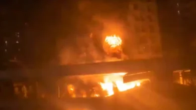 মহাখালীতে পেট্রোল পাম্পে ভয়াবহ আগুন, আতঙ্কে স্থানীয়রা