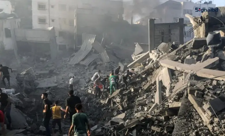 গাজ্জায় ইসরাইলি বোমাবর্ষণে নিহত ৫১ ফিলিস্তিনি, আহত ৩৬৯