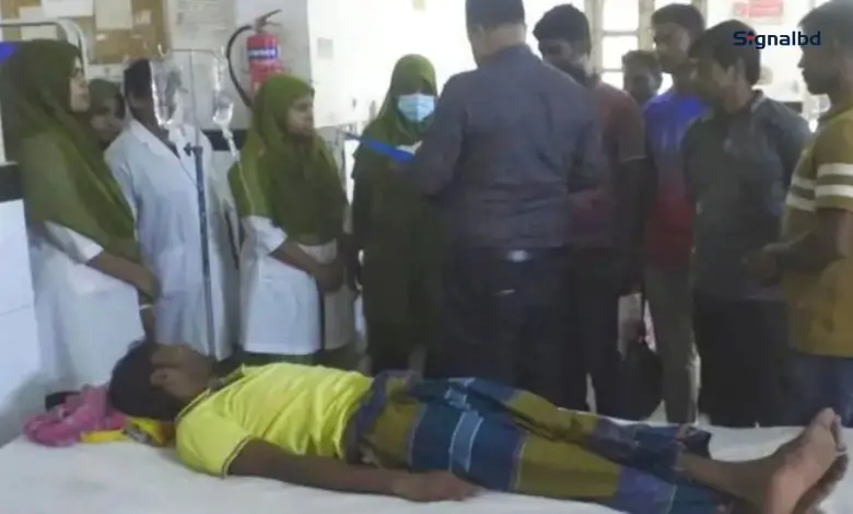 সাতক্ষীরায় বিএসএফের গুলিতে শেখ আলমগীর আহত