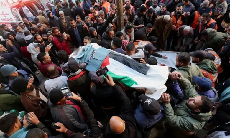 গাজায় সাংবাদিক হত্যা: ২২ মাসে নিহত ২৭০ জন