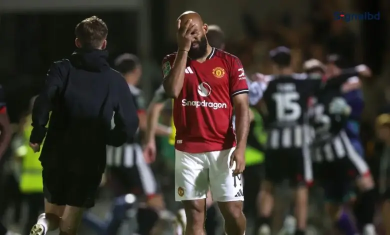 কারাবাও কাপে ম্যানচেস্টার ইউনাইটেডের চমকপ্রদ বিদায়