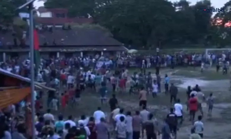 সুনামগঞ্জে ফুটবল খেলাকে কেন্দ্র করে মারামারি, আহত ৩১ জন