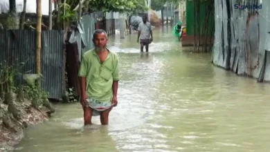 তিস্তা নদীর পানি বিপৎসীমার ওপরে, ৭ হাজার পরিবার পানিবন্দি