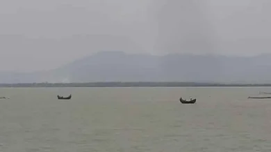নৌকাসহ ১২ বাংলাদেশিকে ধরে নিয়ে গেল আরাকান আর্মি