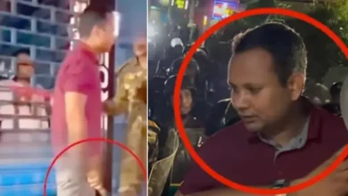 মেরুন রঙের পোশাক পরে হামলা চালানো সেই ব্যক্তির পরিচয় শনাক্ত