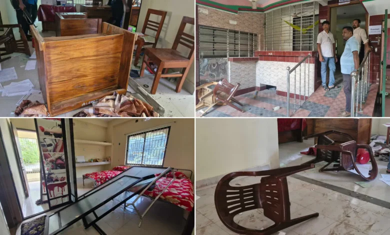 পালিয়েছে ‘মা ও শিশু কল্যাণ সংস্থা’র পরিচালক, টিএমএসএস অফিসে ভাঙচুর