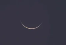 আকাশে দেখা গেছে রবিউস সানি মাসের চাঁদ