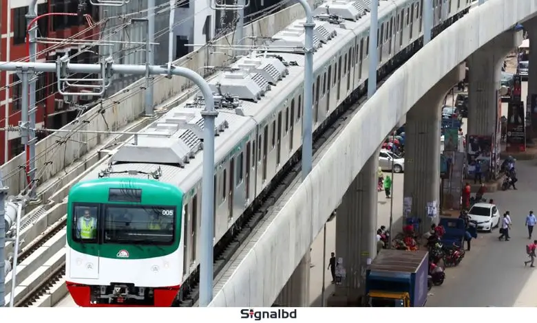 মেট্রোরেল চলাচলের সময় বাড়ছে ১ ঘণ্টা, শুক্রবার থেকে ট্রায়াল