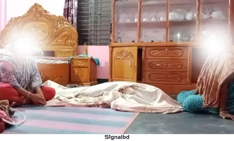 গৃহবধূকে হত্যার পর স্বর্ণালংকার লুটের অভিযোগ, পুলিশ বলছে ঘটনা রহস্যজনক