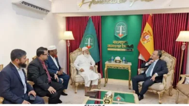 স্পেনের রাষ্ট্রদূতের সঙ্গে জামায়াত আমির ডা. শফিকের সাক্ষাৎ