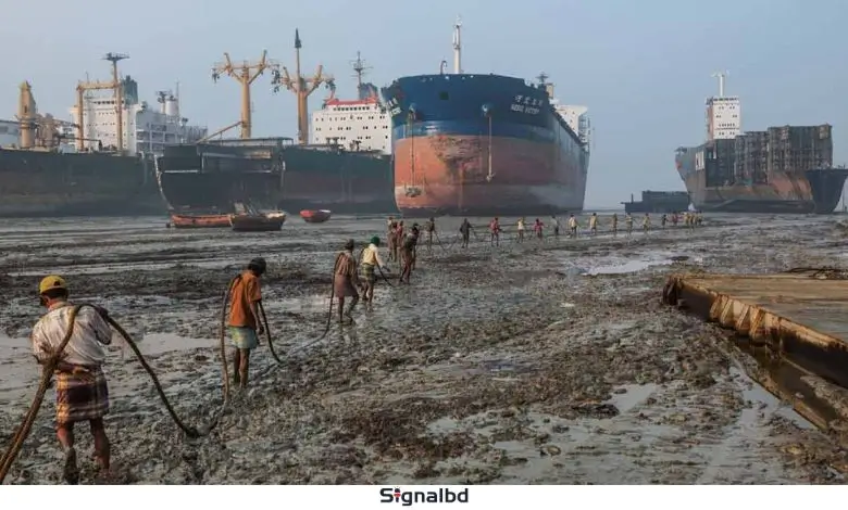 ভারত বাংলাদেশকে ছাড়িয়ে জাহাজ ভাঙার শিল্পে শীর্ষে ওঠার উদ্যোগ নিচ্ছে