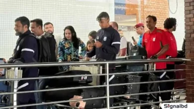 নেপাল থেকে ঢাকায় রওনা হয়েছে বাংলাদেশ ফুটবল দল