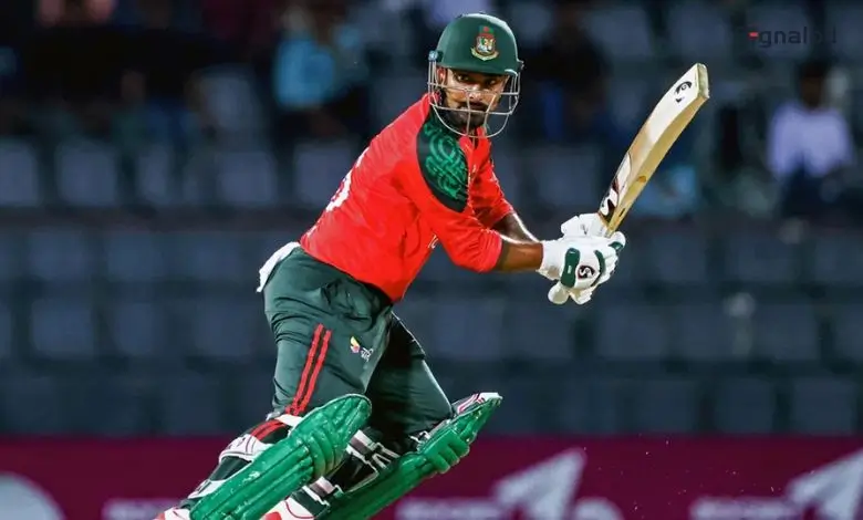 আন্তর্জাতিক টি-টোয়েন্টিতে সাকিবকে ছাড়িয়ে মাহমুদউল্লাহর পাশে লিটন