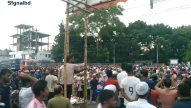 উত্তরা ইপিজেডে শ্রমিক আন্দোলনে সংঘর্ষে নিহত ১, আহত ৮