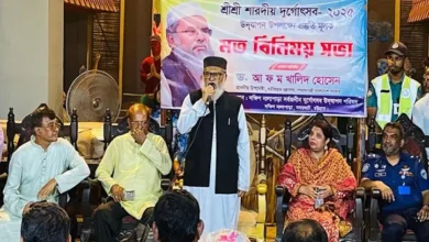 পূজার বরাদ্দ ২ কোটি থেকে বাড়িয়ে ৫ কোটি টাকা করা হয়েছে: ধর্ম উপদেষ্টা