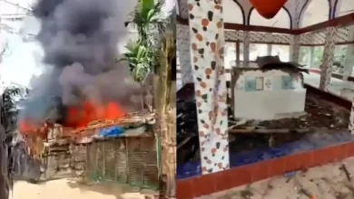কুমিল্লায় মাইকে ঘোষণা দিয়ে ৪ মাজারে হামলা ও অগ্নিসংযোগ