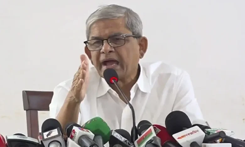 আলোচনা চলমান অবস্থায় কর্মসূচি দেয়া গণতন্ত্রের জন্য অশুভ: মির্জা ফখরুল