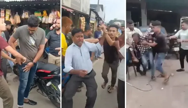 ইয়াবা দিয়ে ফাঁসানোর চেষ্টার অভিযোগ, ৪ পুলিশ সদস্যকে পিটুনি