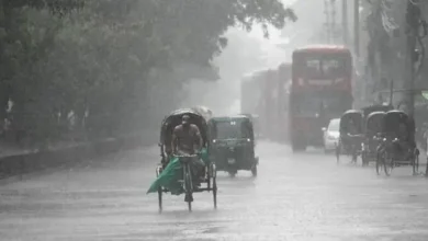 টানা ৫ দিন বজ্রসহ ভারী বর্ষণের আভাস