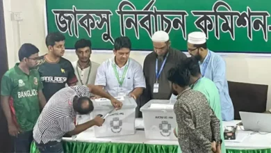 জাকসু নির্বাচনের ভোট গণনা চলছে