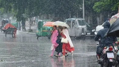 আগামী পাঁচদিন ভারী বৃষ্টি হতে পারে যেসব এলাকায়