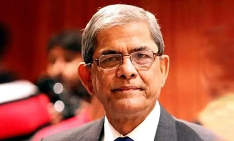সম্প্রতি ঘটে যাওয়া অগ্নিকাণ্ড ও শাহজালালের আগুন একই সূত্রে গাঁথা: মির্জা ফখরুল