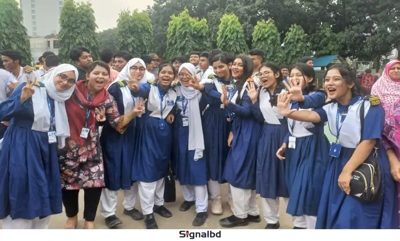 এইচএসসি ফল প্রকাশ, ৩৪৫ প্রতিষ্ঠানের শতভাগ সাফল্য।