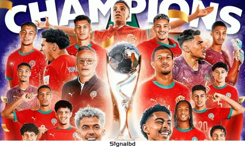আর্জেন্টিনাকে হারিয়ে বিশ্ব চ্যাম্পিয়ন মরক্কো