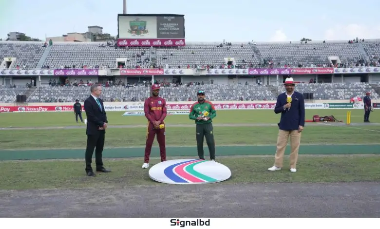 ২য় ওয়ানডেতে আজ ওয়েস্ট ইন্ডিজের বিপক্ষে মাঠে নামবে বাংলাদেশ
