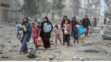 গাজায় ইসরায়েলের সতর্কবার্তা: যারা থাকবে, তারা 'সন্ত্রাসী'