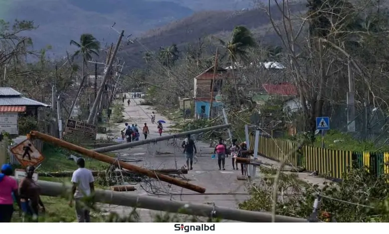 মেলিসার তাণ্ডবে ক্যারিবীয় অঞ্চল বিধ্বস্ত, নিহত ২৫