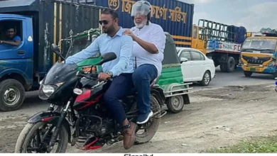 ঢাকা-সিলেট মহাসড়কে যানজটে আটকা পড়ে সড়ক উপদেষ্টা