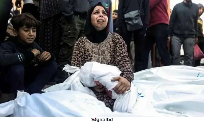 গাজ্জায় ইসরাইলের বর্বর হামলায় ২৪ শিশুসহ ৬৩ শহীদ