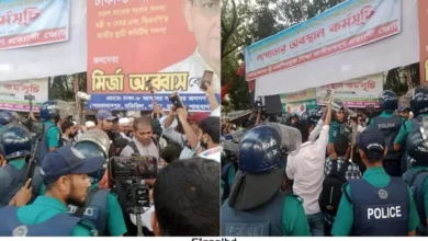 শিক্ষকদের আন্দোলনে পুলিশের হস্তক্ষেপ, জাতীয় প্রেসক্লাব এলাকায় উত্তেজনা