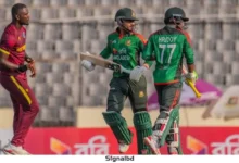 ২০৭ রানে থামল বাংলাদেশ, ওয়েস্ট ইন্ডিজের সামনে ২০৮ রানের লক্ষ্য